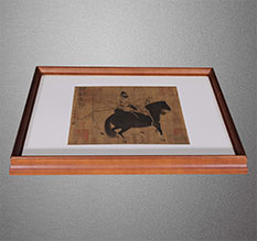 千阳书画装裱配框服务案例